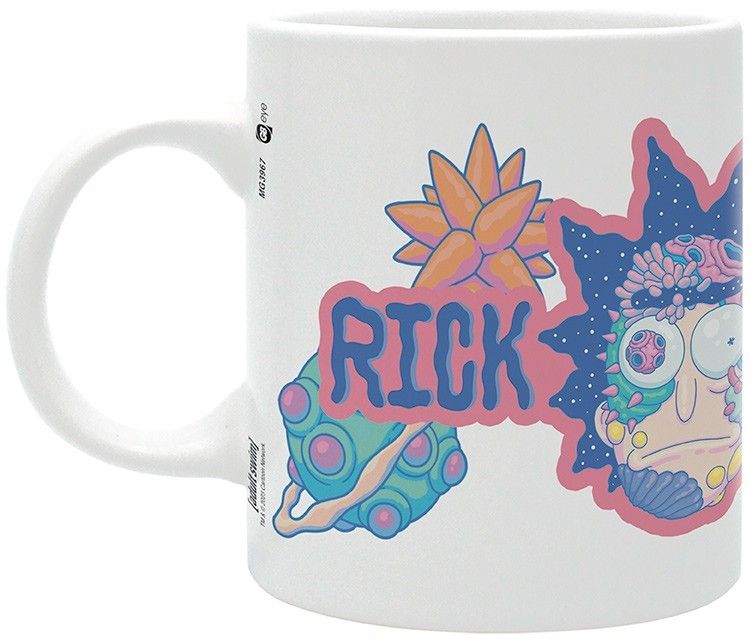ABYstyle - Bicchiere XXL Rick And Morty - 400 Ml - Design Portale