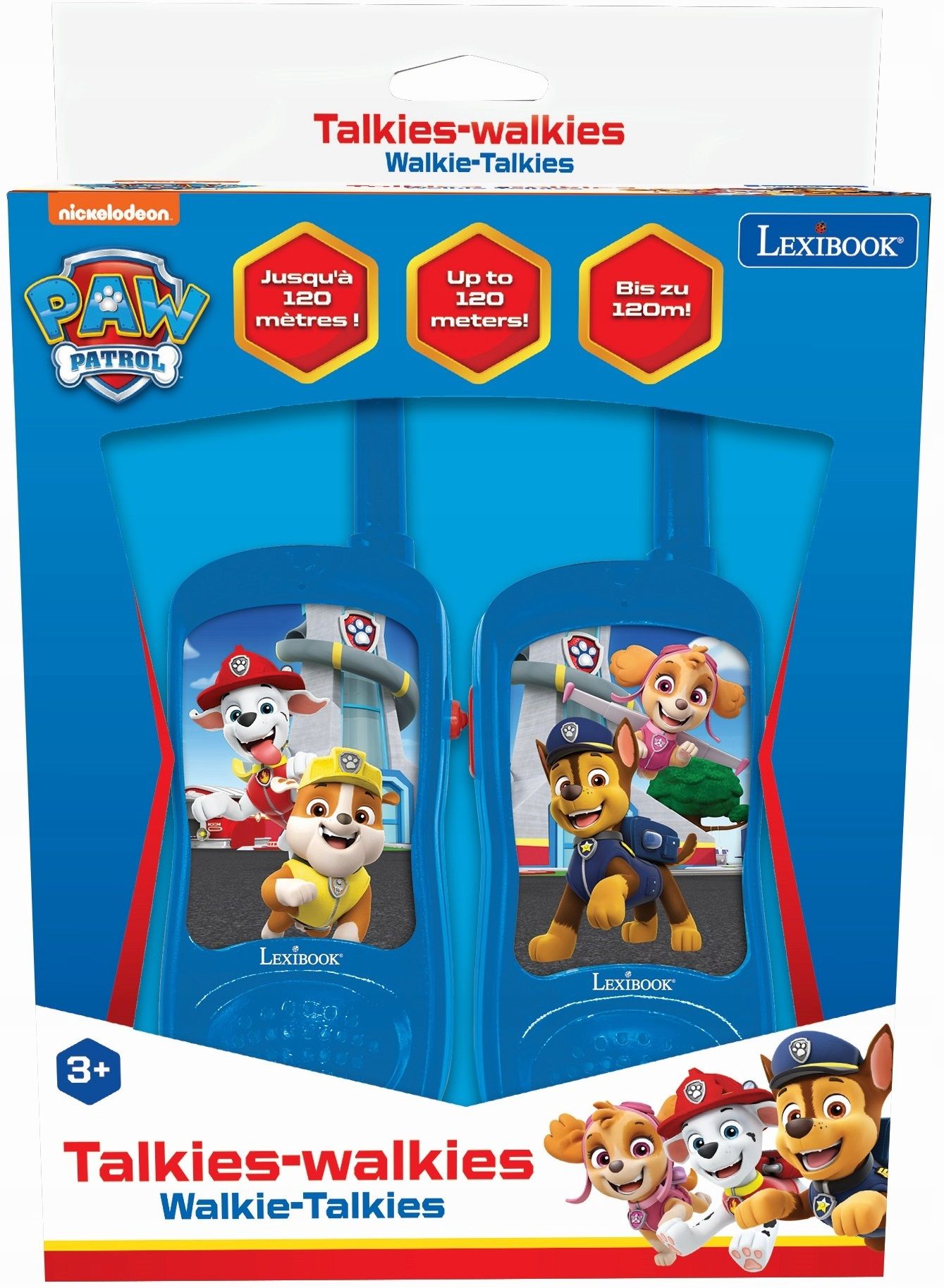 Set za igru Lexibook WalkieTalkie Paw Patrol, domet 120 m Ozone.hr