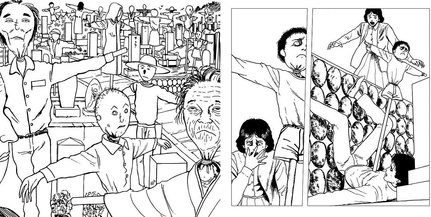 Junji Ito Collection A Horror Coloring Book Ozone.hr