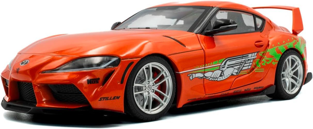 Solido Toyota Supra Gr Tribute 2024 Orange 1 18 - SL1809006 Neuf