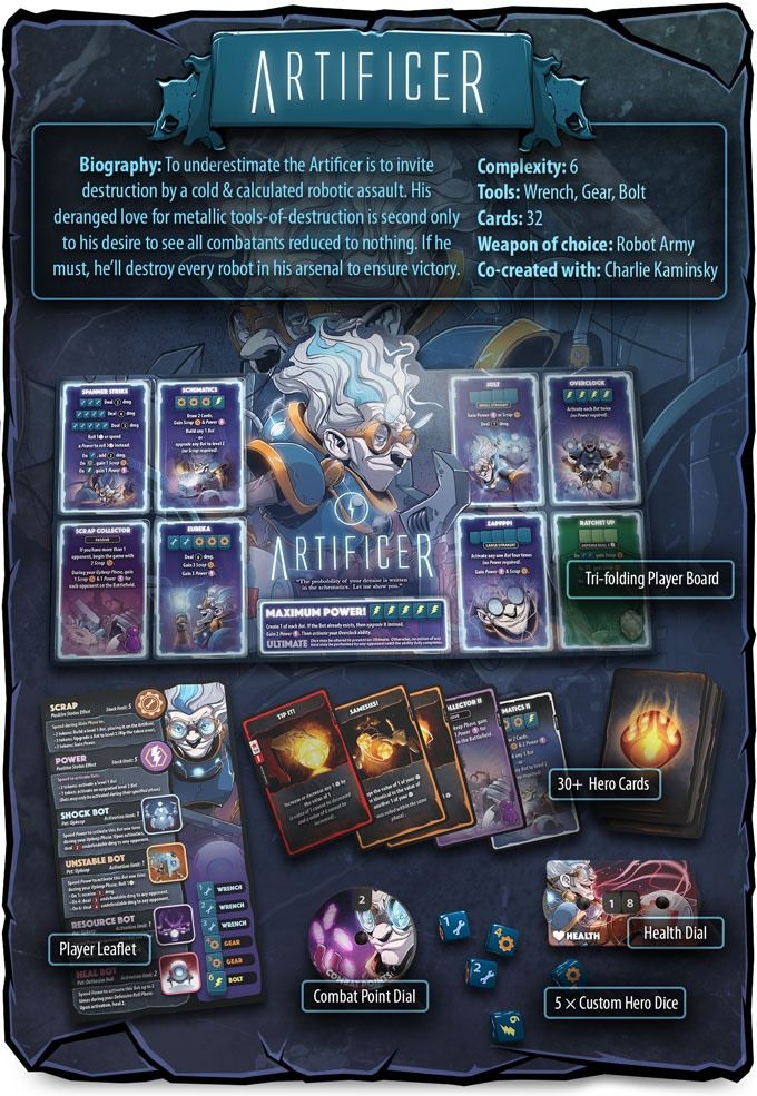 Društvena igra Dice Throne Season 2 Cursed Pirate vs Artificer