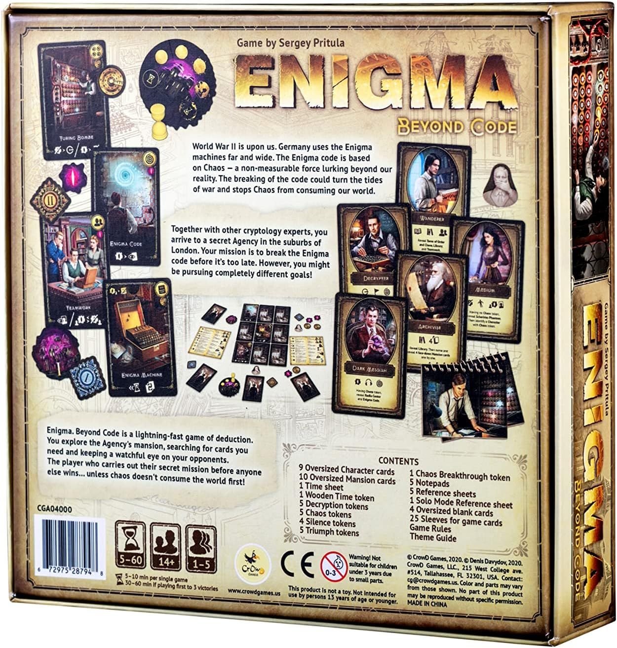 Društvena igra Enigma Beyond Code Obiteljska Ozone.hr