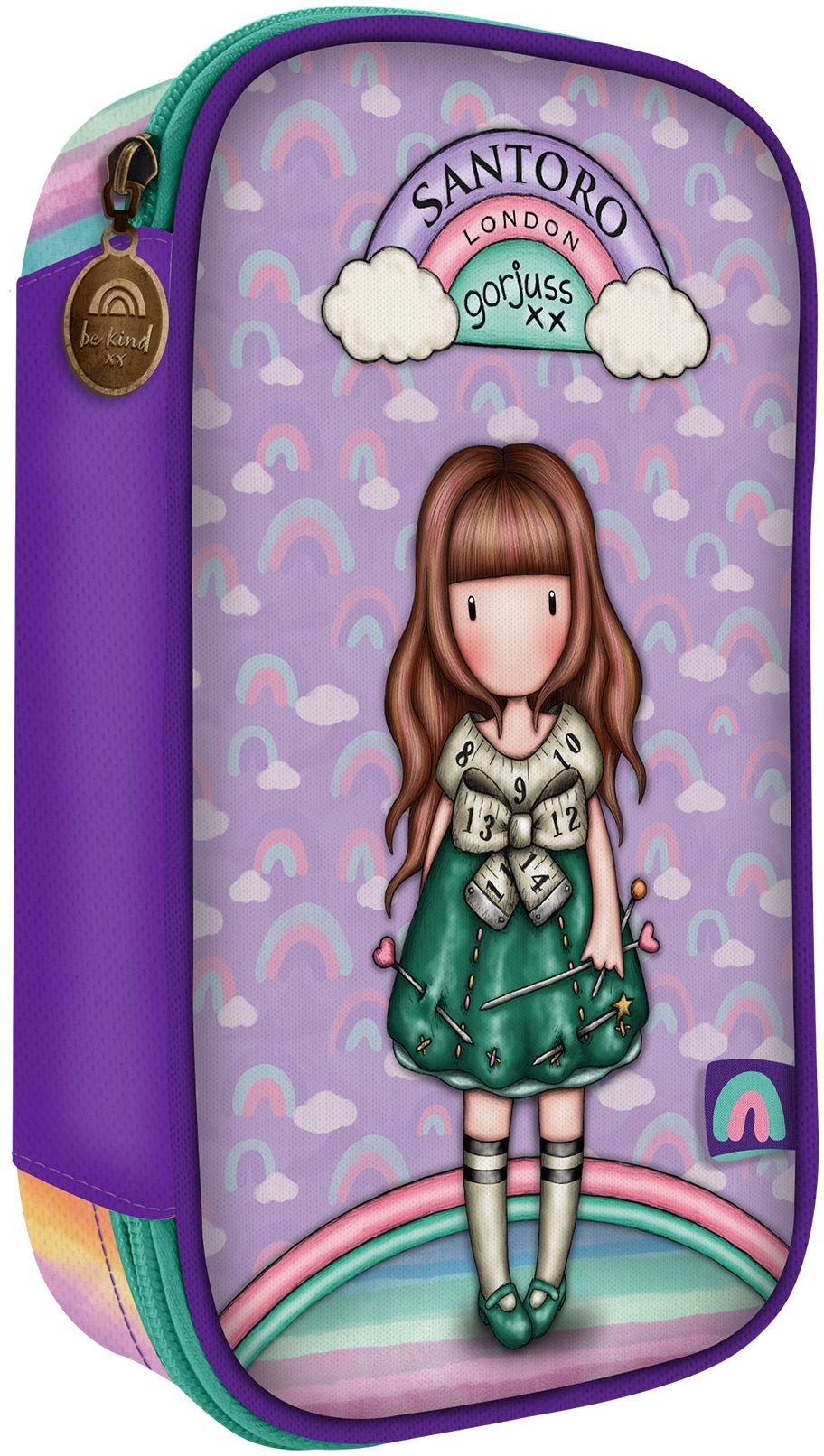 Pernica s priborom Santoro Gorjuss Be Kind To Our 1 pretinac Ozone.hr