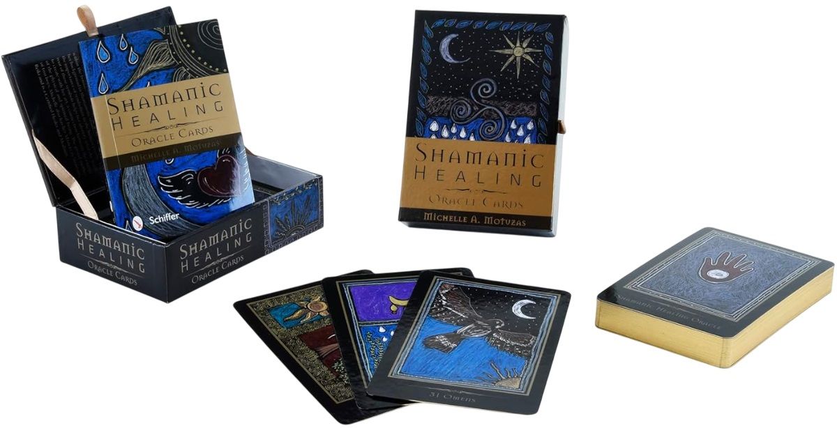 Shamanic Healing Oracle Cards (44 Cards and Guidebook) | Ozone.hr