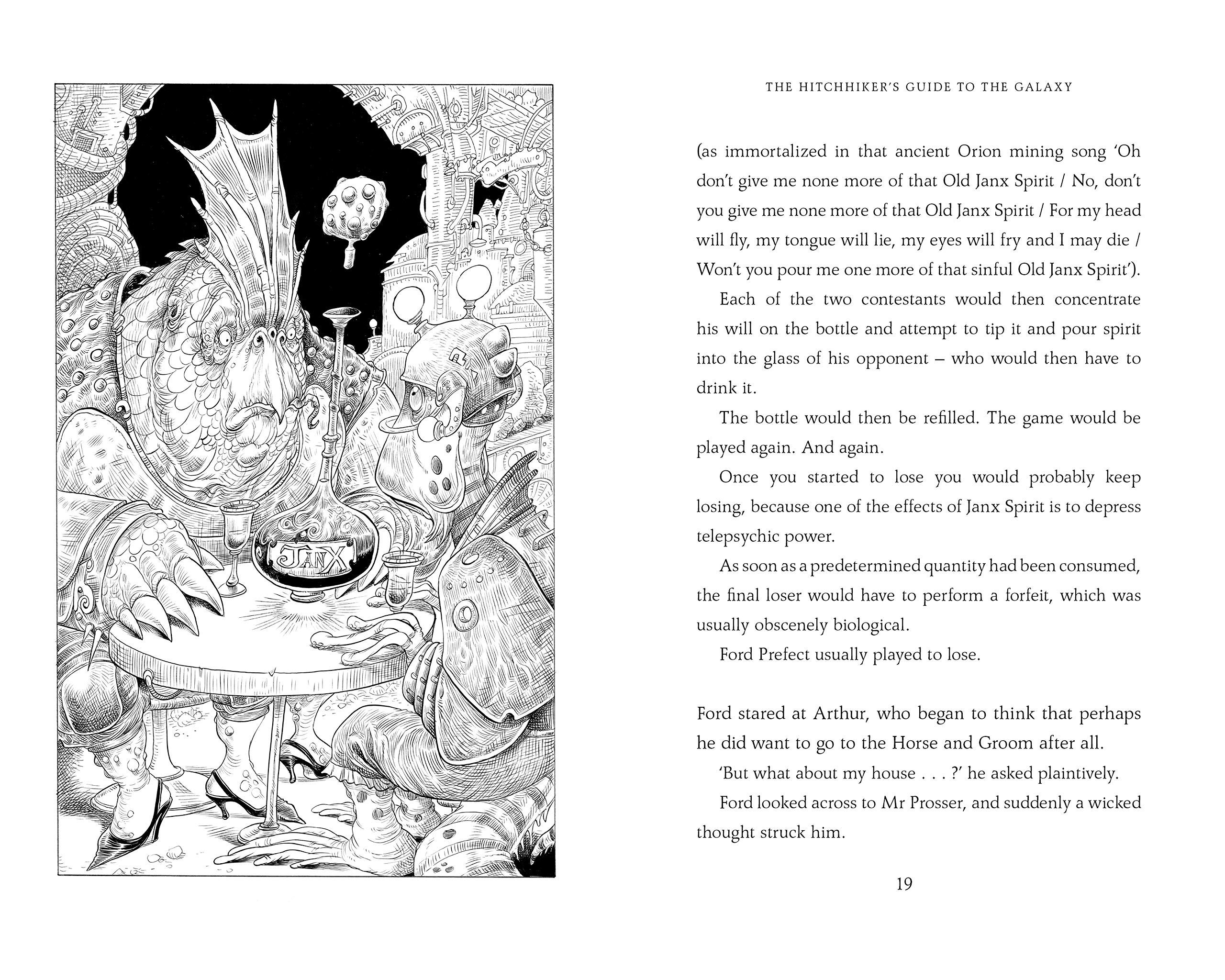 The Hitchhiker's Guide to the Galaxy illustrated edition Ozone.hr