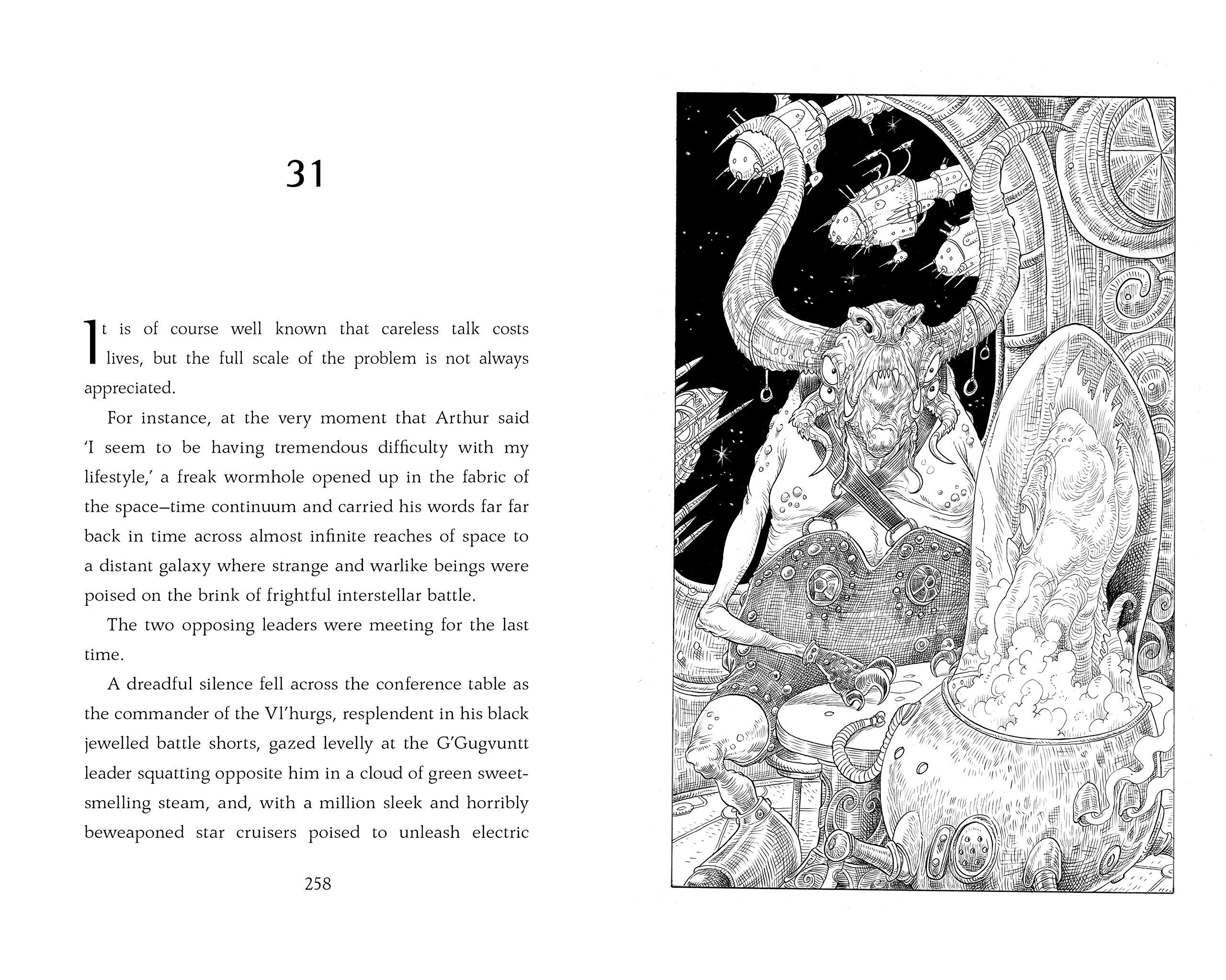 The Hitchhiker's Guide to the Galaxy illustrated edition Ozone.hr