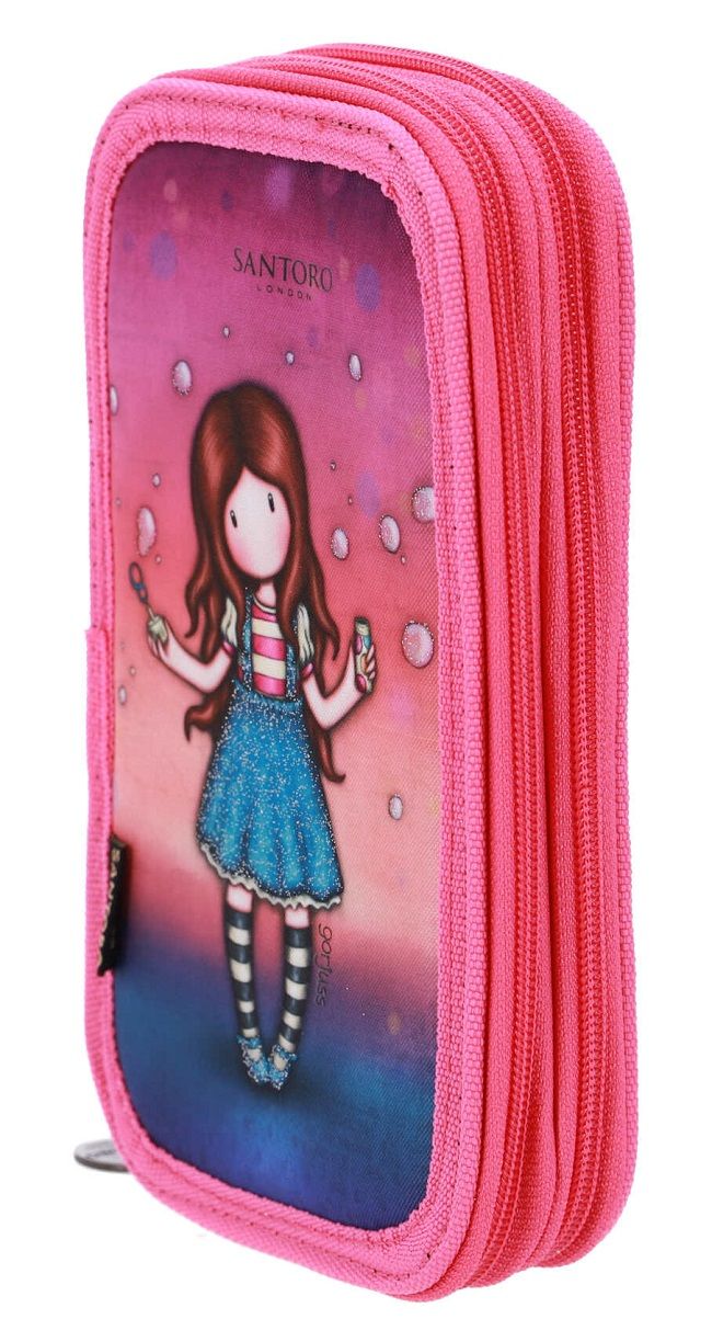 Školska pernica Santoro Gorjuss Living In A Bubble, s 2 zatvarača Ozone.hr