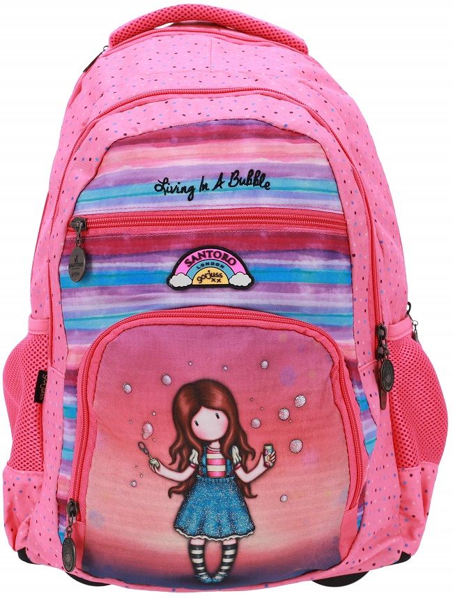 Školski ruksak na kotačima Santoro Gorjuss Living In A Bubble, 24 l