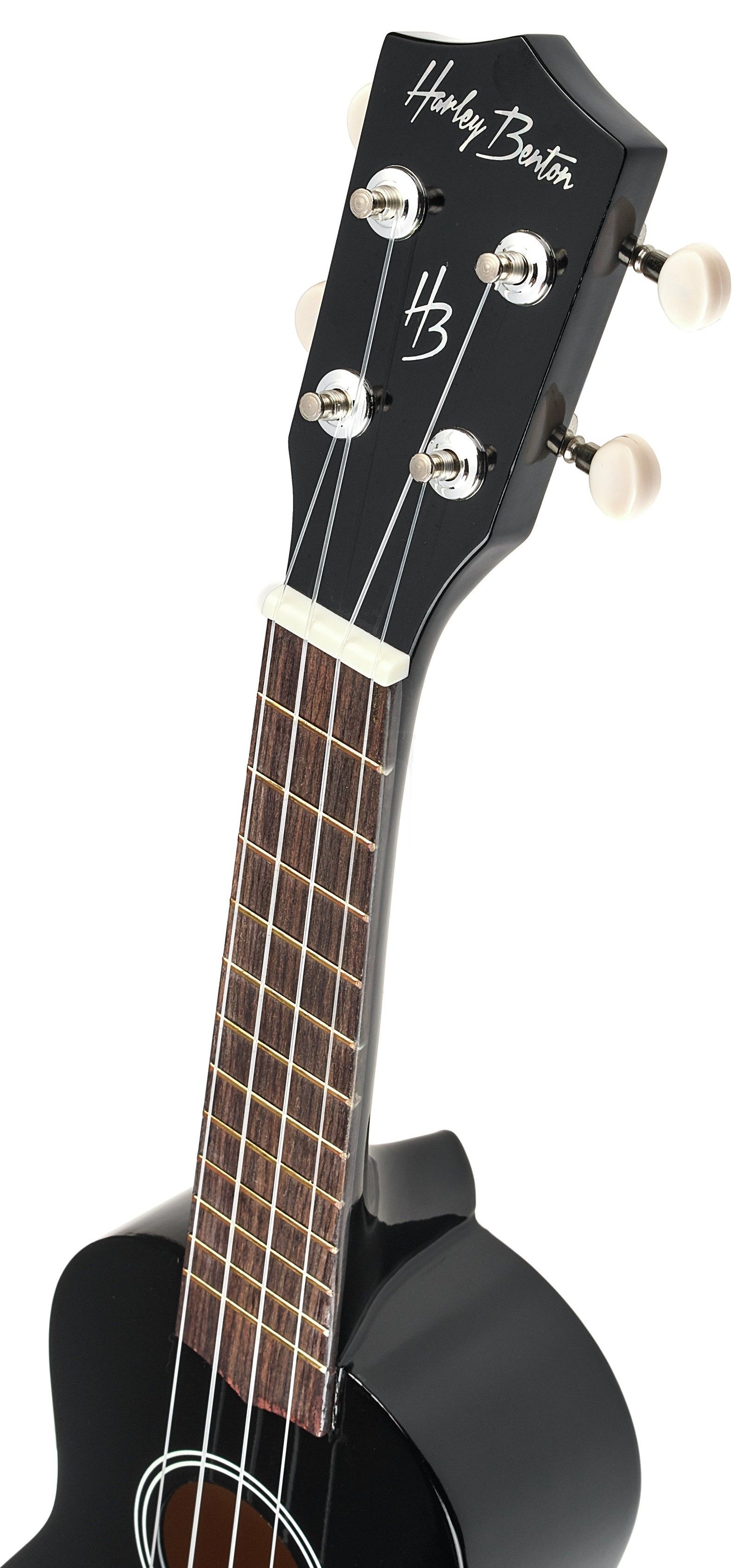 Sopran ukulele Harley Benton UK12, crni Ozone.hr