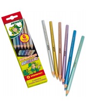 Set olovaka u boji Jolly Kinderfest Metallic - 6 boja