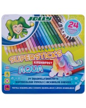 Akvarel olovke u boji Jolly Kinder Aqua - 24 boje -1