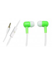 Slušalice s mikrofonom Sandberg - Speak'n Go, bijelo/zelene -1
