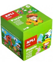 Dječja slagalica APLI Kids od 24 dijela – Farma -1