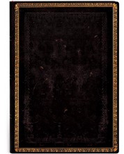 Bilježnica Paperblanks - Black Maroccan, s elastičnom trakom