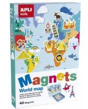 Magnetska igra APLI – Karta svijeta