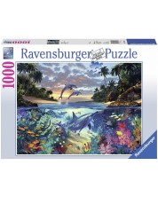 Puzzle Ravensburger od 1000 dijelova - Koraljn zaljev