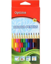 Olovke u boji Optima - 12 boja -1