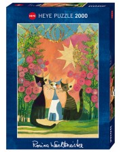 Puzzle Heye od 2000 dijelova - Ruže, Rosina Wachtmeister