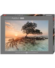 Puzzle Heye od 1000 dijelova - Crveno drvo mangrova, Alexander von Humboldt