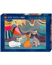 Puzzle Heye od 1000 dijelova - Žuta traka, Rosina Wachtmeister