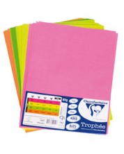 Kopirni papir u boji Clairefontaine - A4, 100 listova, fluorescentne boje -1
