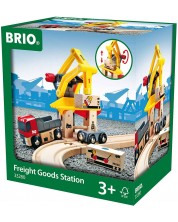 Set željezničke opreme Brio – Teretni kolodvor, 6 dijelova -1