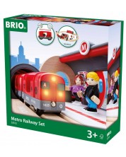 Set Brio – Metro s opremom, 20 dijelova -1