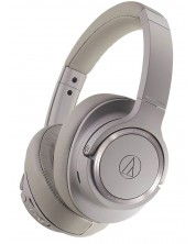 Bežične slušalice s mikrofonom Audio-Technica - ATH-SR50BT, sive -1