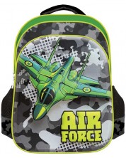 3D ruksak S. Cool - Air Force, s 2 pretinca, LED svjetla -1