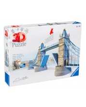 3D slagalica Ravensburger od 216 dijelova - Tower Bridge, London