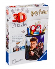 3D Slagalica Ravensburger od 54 dijela - Harry Potter, držač za olovke  -1
