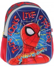 3D ruksak za vrtić Play Spider-Man - S 1 pretincem -1