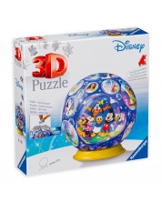 3D slagalica Ravensburger od 72 dijela - Disneyevi likovi