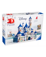 3D slagalica Ravensburger od 216 dijelova - Disneyjev dvorac