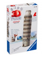 3D slagalica Ravensburger od 54 dijela - Mini Kosi toranj u Pizi -1