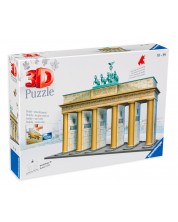 3D slagalica Ravensburger od 324 dijela - Brandenburška vrata, Berlin 3D -1