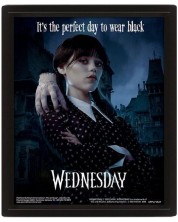 3D poster s okvirom Pyramid Television: Wednesday - Wednesday Perfect Day -1