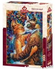Puzzle Art Puzzle od 1000 dijelova - Ples zaljubljenih mačaka, Leonid Afremov