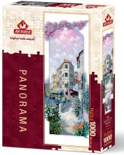 Panoramska slagalica Art Puzzle od 1000 dijelova - Venecija u cvijeću, Peter Motz -1