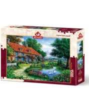 Puzzle Art Puzzle od 1500 dijelova - Vrt s labudovima, Arturo Zaragа