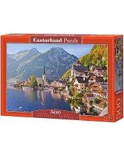 Puzzle Castorland od 500 dijelova - Hallstatt, Austrija