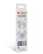 Set olovaka u boji Primo Minabella Metal - Heksagonalni, 6 boja