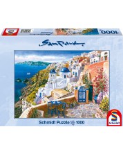 Puzzle Schmidt od  1000 dijelova - Pogled na Santorini, Sam Park