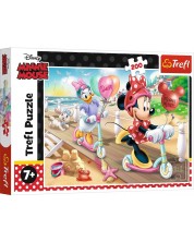 Puzzle Trefl od  200 dijelova - Minnie Mouse na plaži