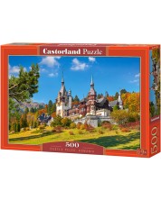 Puzzle Castorland od 500 dijelova - Dvorac Peles, Rumunjska