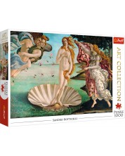 Puzzle Trefl od 1000 dijelova - Rođenje Venere, Sandro Botticelli
