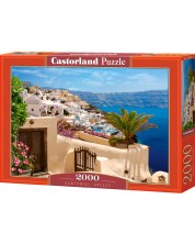 Slagalica Castorland od 2000 dijelova - Santorini, Grčka -1