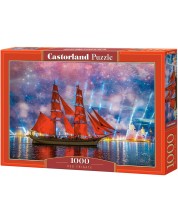 Puzzle Castorland od 1000 dijelova - Crvena fregata