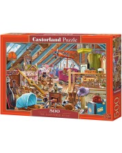 Puzzle Castorland od 500 dijelova - Potkrovna soba 