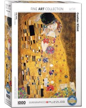 Puzzle Eurographics od 1000 dijelova – Poljubac, Gustav Klimt